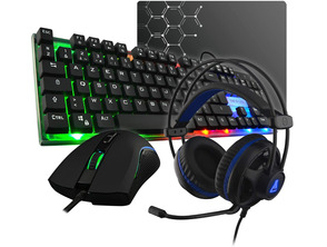 The G-Lab Combo Gallium (Teclado/Ratón/Auriculares/Alfombrilla)