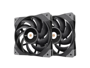Thermaltake TOUGHFAN 14 - Pack de 2 Ventiladores 140mm Negro