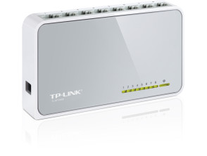 Switch Ethernet TP-LINK de 8 puertos: Conexión rápida y segura