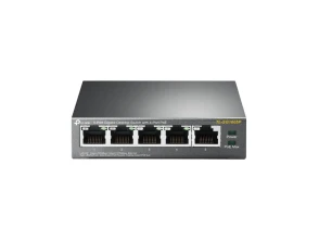 Añadir a la cesta Switch TP-Link TL-SG1005P PoE+ Negro - Domótica y Redes Switch TP-Link TL-SG1005P PoE+ Negro - Domótica y Redes