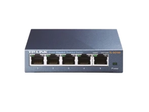 Añadir a la cesta Switch TP-LINK TL-SG105 con 5 puertos Gigabit para sobremesa Switch TP-LINK TL-SG105 con 5 puertos Gigabit para sobremesa
