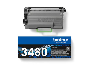 Toner Negro Brother TN3480 - Consumible Original