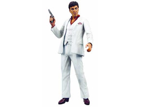 Tony Montana - Traje Blanco (18cm) - Scarface