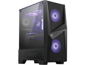 Torre MSI MAG Forge 100M RGB Negro ATX
