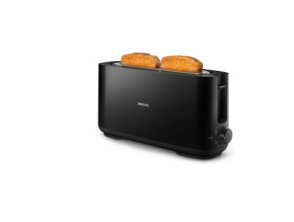TOSTADORA PHILIPS HD2590/00 RANURA LARGA 8 AJUSTES 1030W - NEGRO