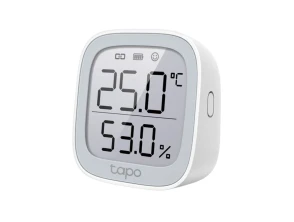Sensor Inteligente TP-Link Tapo T315 Inalámbrico de Temperatura y Humedad con Pantalla 2.7"