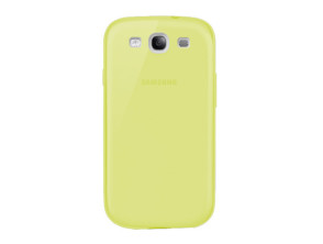 Funda protectora TPU Samsung Galaxy S III i9300 (Amarillo)