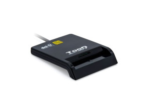 Lector Externo TOOQ Negro USB-C DNIe - Dispositivo Fiable y Seguro
