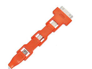 Cable 4 en 1 de transferencia/recarga iPhone/Samsung/Nokia/Sony