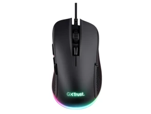 Mouse Trust GXT 922 YBAR RGB Negro 7200 DPI