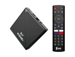 TV Android 14 Negro TV98 ATV Pro 8K H313 2GB/16GB Wifi Dual - Android TV