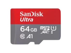 Añadir a la cesta SanDisk Ultra HC I 64 GB A1 Clase 10 Gris / Rojo SanDisk Ultra HC I 64 GB A1 Clase 10 Gris / Rojo
