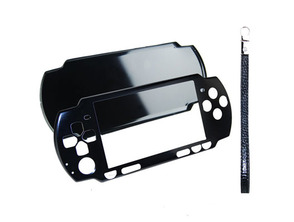 Ultra Slim Aluminium Case PSP Slim Negro