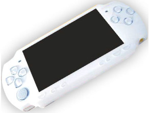 Ultra Slim Guard Skin Advance Blanco PSP Slim