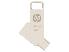 Añadir a la cesta Unidad Flash Usb Pny Hp X206c 64 Gb Usb-a Y Usb-c 120 Mb/s Metálica Unidad Flash Usb Pny Hp X206c 64 Gb Usb-a Y Usb-c 120 Mb/s Metálica