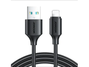 Cable Joyroom USB-A a Lighting Negro Carga Rápida
