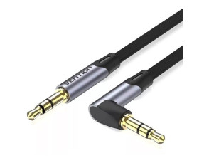 Añadir a la cesta Cable de Audio Estéreo Acodado 1.5m Jack 3.5/M - Gris Vention Cable de Audio Estéreo Acodado 1.5m Jack 3.5/M - Gris Vention