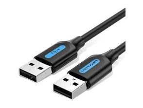 Añadir a la cesta Cable USB-A a USB-A Vention 0.25m Negro Cable USB-A a USB-A Vention 0.25m Negro