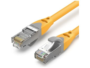 Añadir a la cesta Cable de Red Latiguillo RJ45 Cat.6A SFTP Amarillo Vention - 8M Cable de Red Latiguillo RJ45 Cat.6A SFTP Amarillo Vention - 8M