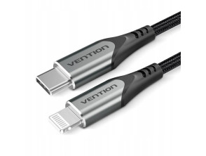 Cable VENTION USB-C a Lightning 1m Gris