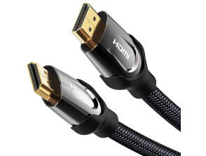 Añadir a la cesta Cable HDMI V2.0 4K Trenzado Negro 0.75m - Vention Cable HDMI V2.0 4K Trenzado Negro 0.75m - Vention