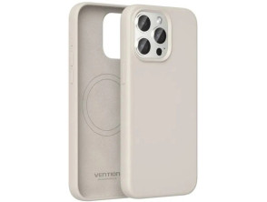 Funda Silicona MagSafe iPhone 13 Pro Max Gris Grava - Marca Vention