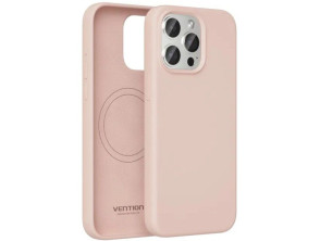 Funda Silicona MagSafe iPhone 13 Pro Max Rosa Vention