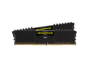 Memoria CORSAIR DDR4 Vengeance LPX 16GB 3200 Black