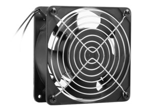 Ventilador para rack de 10" y 19" armario 230v 120x120x38mm - Negro