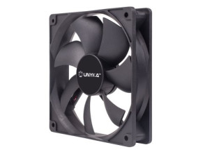 Añadir a la cesta VENTILADOR INTERNO UNYKA 120mm NEGRO CON 7 ASPAS VENTILADOR INTERNO UNYKA 120mm NEGRO CON 7 ASPAS