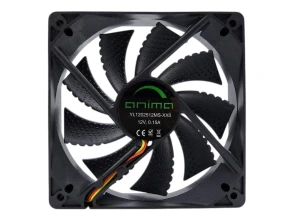Añadir a la cesta Ventilador Tacens Anima AF12 Negro para Carcasa de PC Ventilador Tacens Anima AF12 Negro para Carcasa de PC