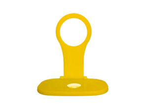 Base de Pared para Carga de Teléfono Amarillo