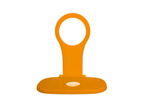 Base de Pared para Carga de Teléfono Naranja