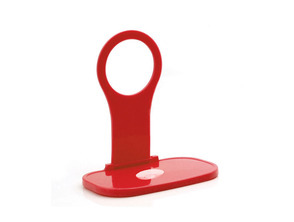 Base de Pared para Carga de Teléfono Rojo