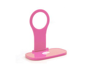 Base de Pared para Carga de Teléfono Rosa
