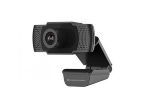 WEBCAM FHD CONCEPTRONIC AMDIS 1080P USB 3.6MM 30 FPS ANGULO VISION 90º MICROFONO INTEGRADO