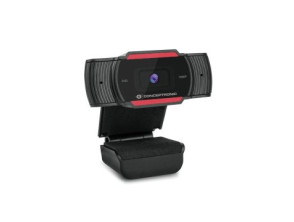 WEBCAM FHD 1080P CONCEPTRONIC AMDIS04 USB FOCO FIJO 3.6MM 30 FPS ÁNGULO VISION 65º MICRÓFONO INTEGRADO