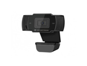 WEBCAM HD CONCEPTRONIC AMDIS 1080P USB 3.6MM 30FPS ANGULO 68º MICROFONO INTEGRADO