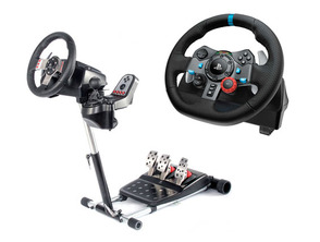 Volante Logitech G29 + Wheel Stand Pro G29/G27/G25 V2 Deluxe