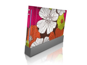 Skin Brown Flowers Wii