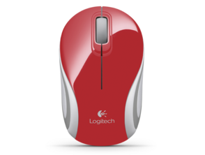 Ratón Logitech Wireless Mini M187 Rojo