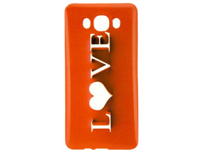 Funda TPU Samsung Galaxy J7 2016 Love X-One