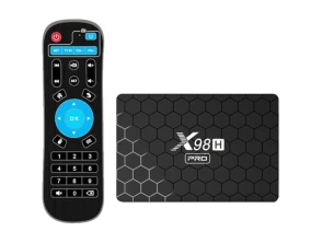 X98H Pro H618 - Android TV 12, 4GB RAM, 32GB Almacenamiento, WiFi 6