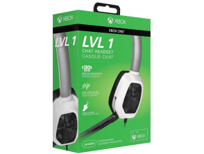 Auriculares de Chat AFTERGLOW LVL 1 Camo Blanco para Xbox One