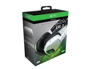 Auriculares Afterglow White LVL 3 - Para Xbox One