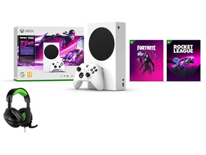 Añadir a la cesta Xbox Series S White (512GB) + Fortnite + Rocket League + Auriculares Turtle Beach Stealth 300 Xbox Series S White (512GB) + Fortnite + Rocket League + Auriculares Turtle Beach Stealth 300