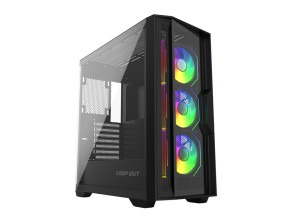 CAJA TORRE E-ATX XC-500 GLASS ARGB - KEEPOUT