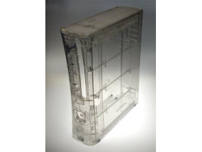 Carcasa Completa XCM Xbox 360 Diamond Clear con HDMI