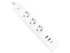 Xiaomi 20W Power Strip Regleta de enchufes con USB - EU