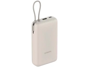 Xiaomi Power Bank 33W 20000mAh con Cable Integrado Marrón